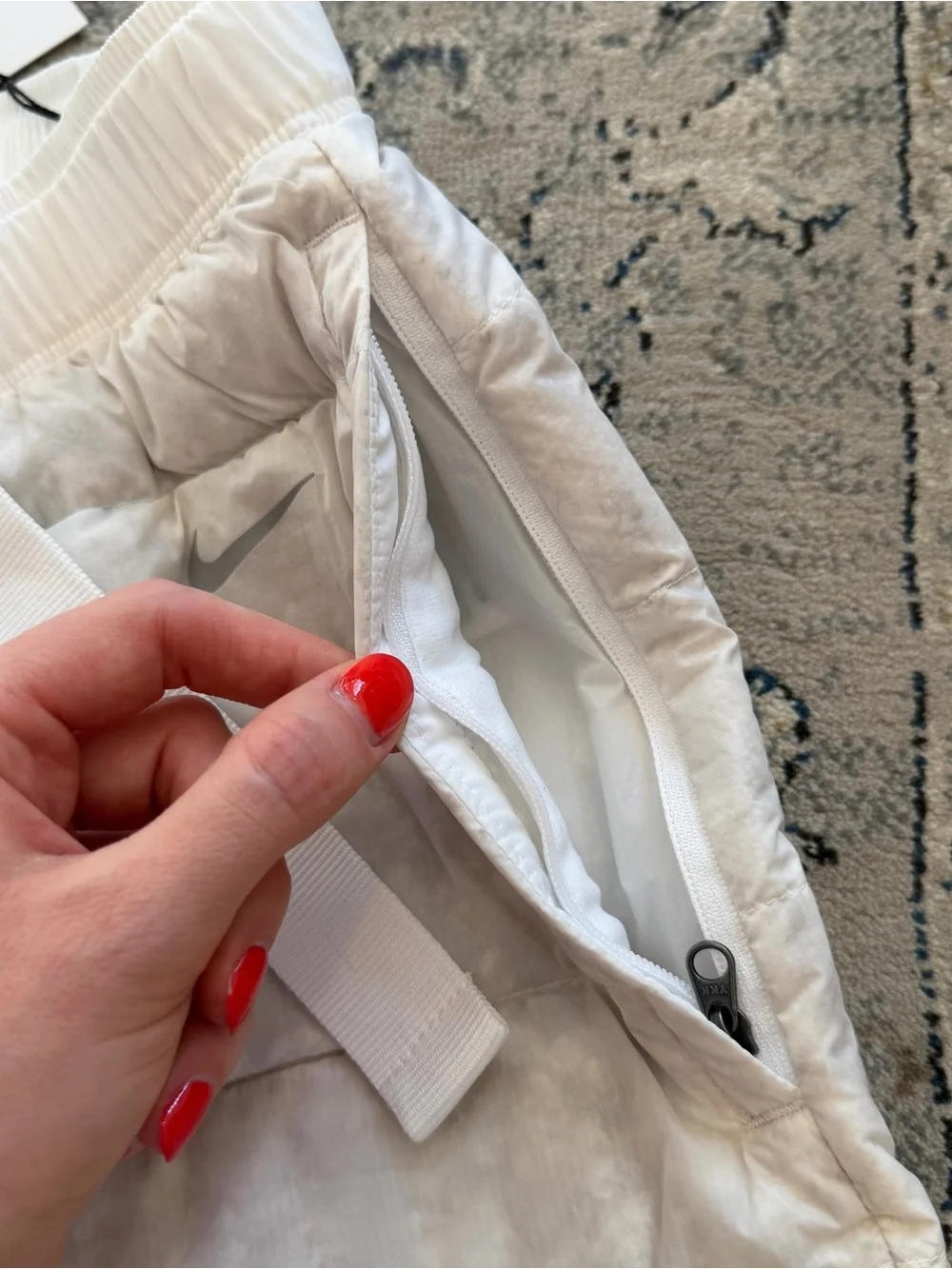 Nike x Tom Sachs Men’s Quilted Cloud White Shorts
